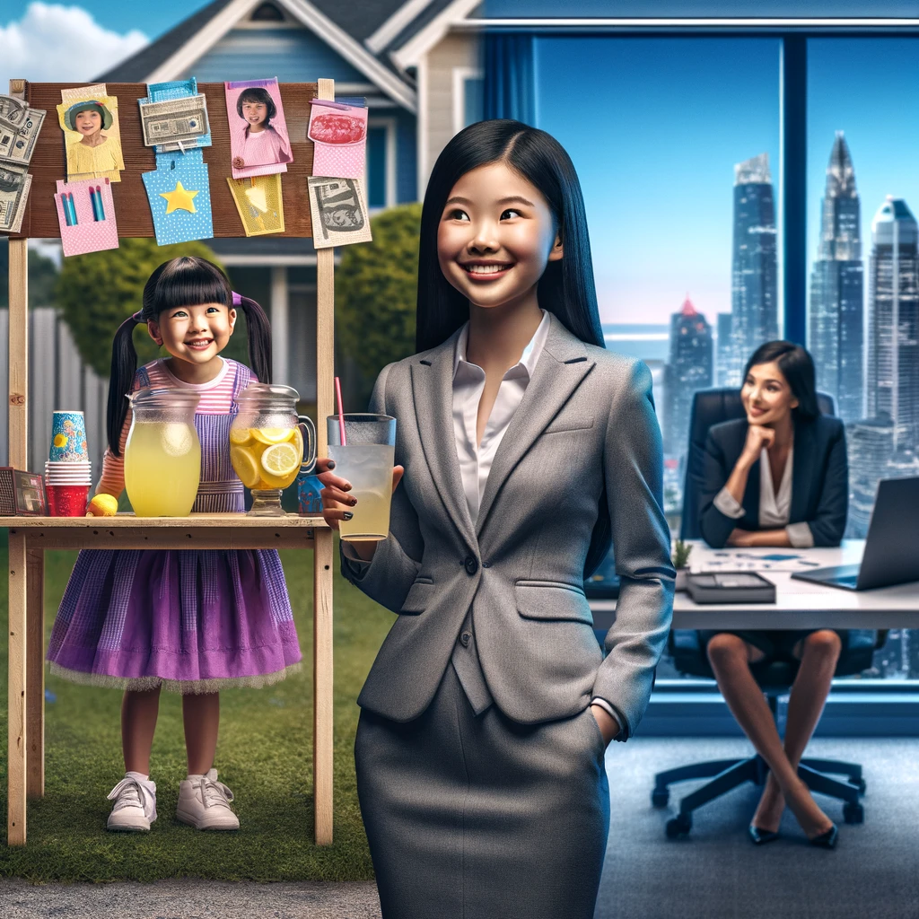 Journey from childhood to successful professional